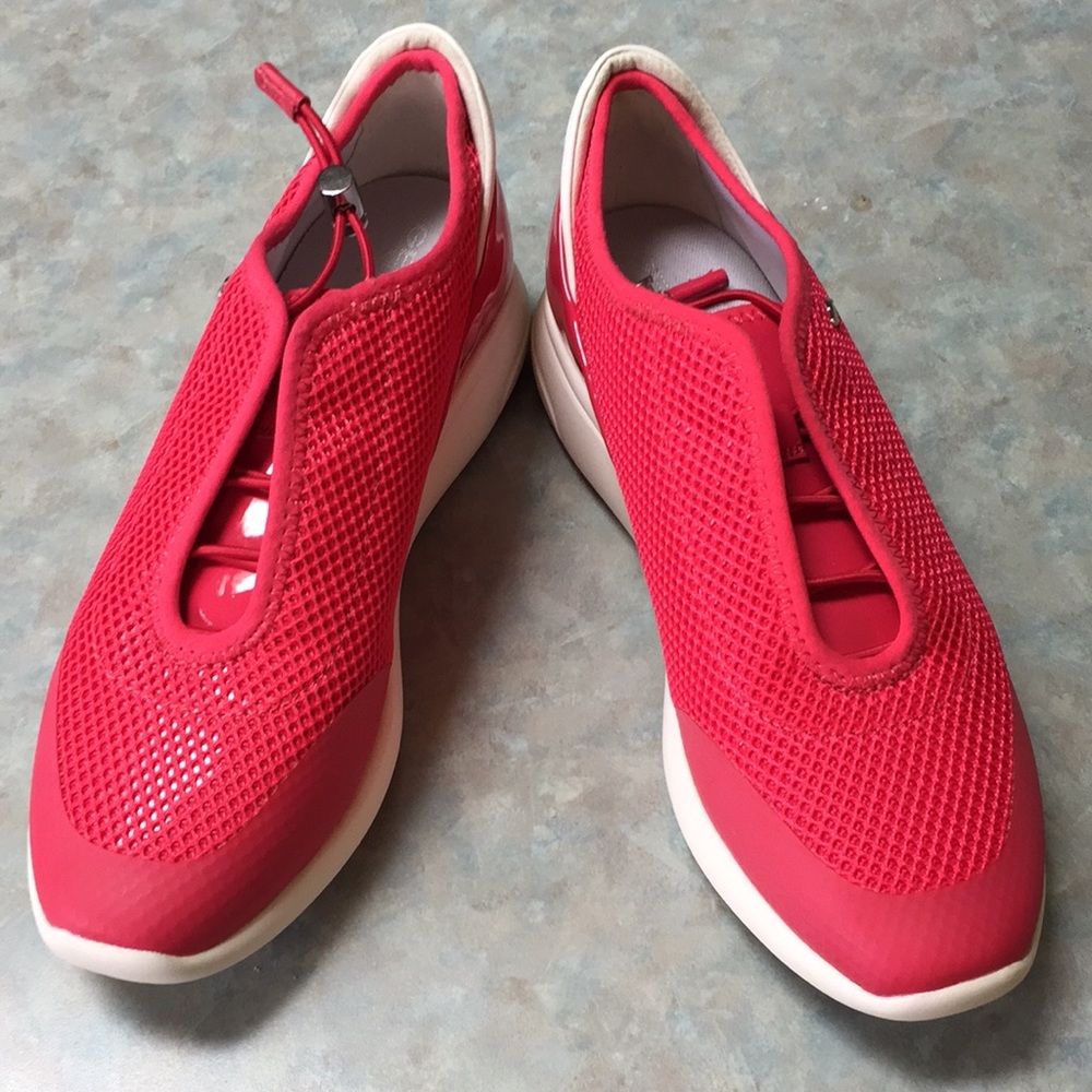 Geox respira pink sneakers